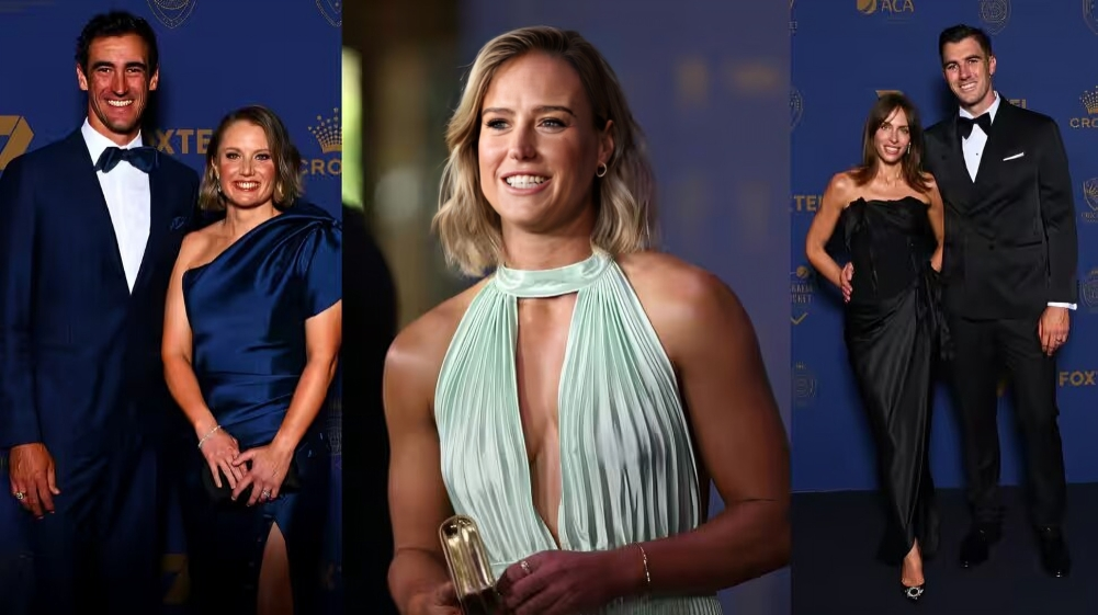 Images: Ashleigh Gardner and Mitchell Marsh Win Top Honors at the Australian Cricket Awards