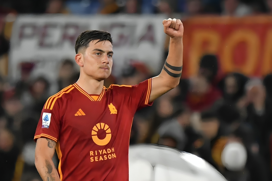 In Tuscany, Paulo Dybala’s hat-trick lifts Roma while Lazio stumbles.