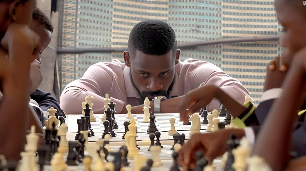 Watch: Nigerian Chess Player Wins Every Match by Playing 10 Games at Once