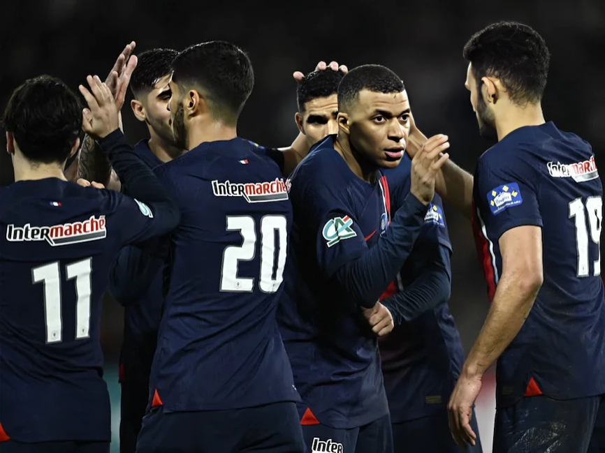 PSG Cruises Into the Final Eight of the French Cup, Beating Brest