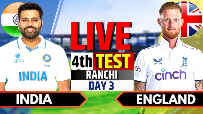 India vs England Live Score 4th Test Day 3: Anderson 2 away from 700 club; Jurel trims lead to below 100