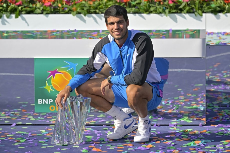 Carlos Alcaraz Wins Again at Indian Wells, Beating Daniil Medvedev