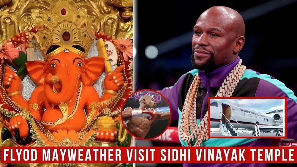 Watch: Floyd Mayweather’s Sacred Moment at Mumbai’s Shri Siddhivinayak Temple