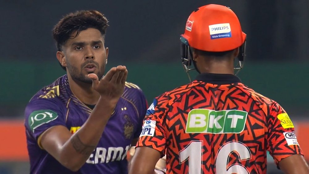 Harshit Rana’s IPL Drama: KKR Star Punished for Code Violation in Clash with SRH