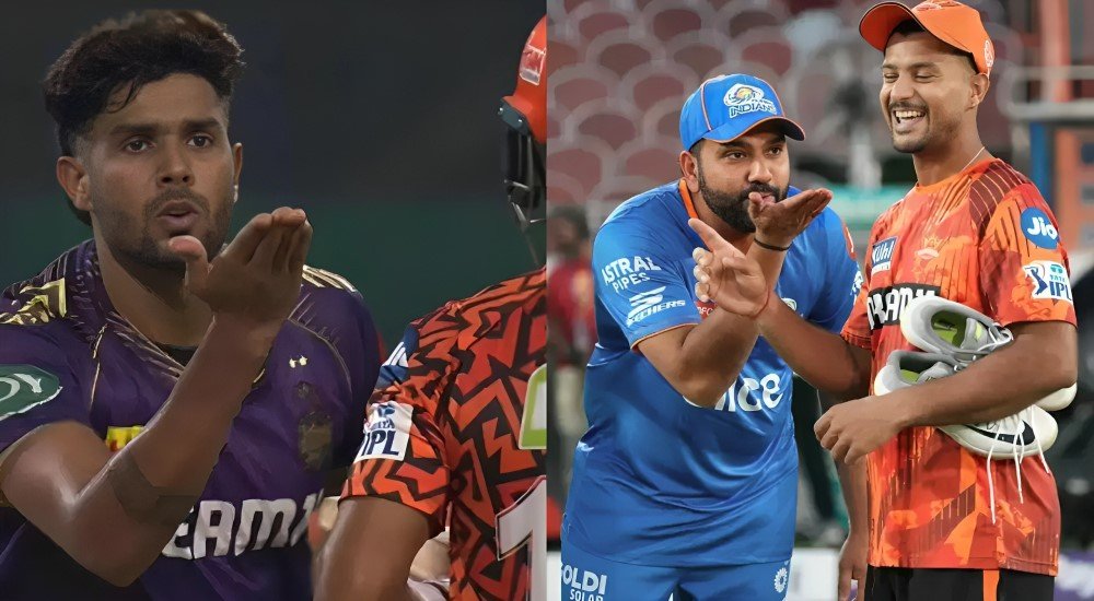 Video: Rohit Sharma Replicates the “Flying Kiss” That Cost the KKR Star a Hefty Fine