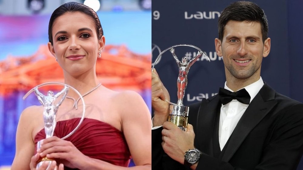 Aitana Bonmati and Novak Djokovic were crowned at the Laureus Awards.