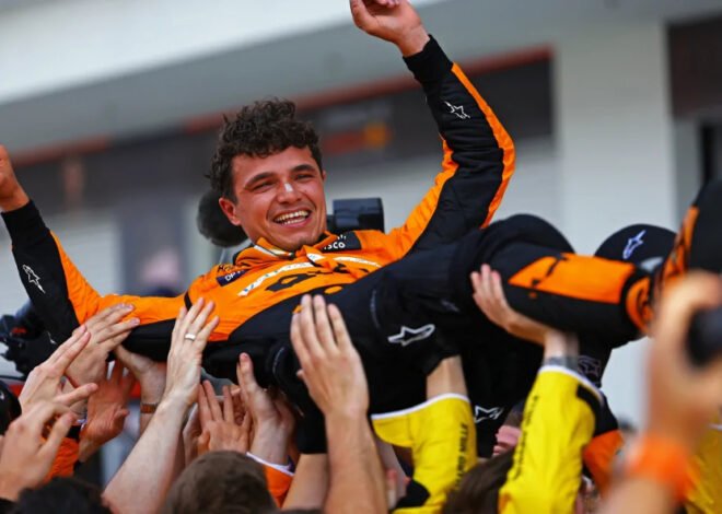 Lando Norris of McLaren Wins Miami Grand Prix, His First Formula One Race Victory