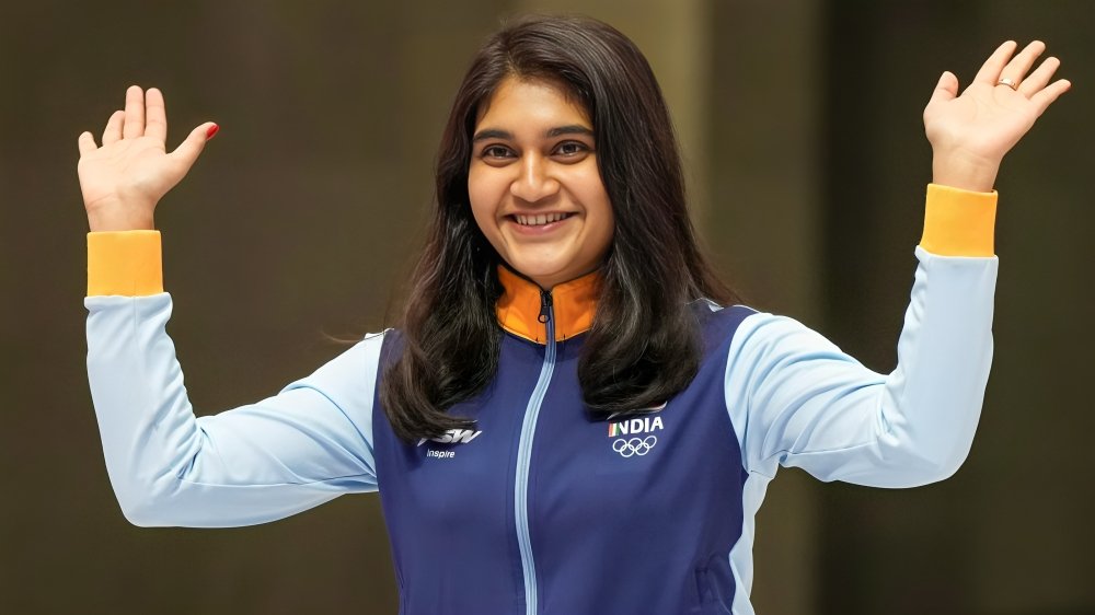 Shooters Anish Bhanwala and Esha Singh won second place in the Olympic Selection Trials