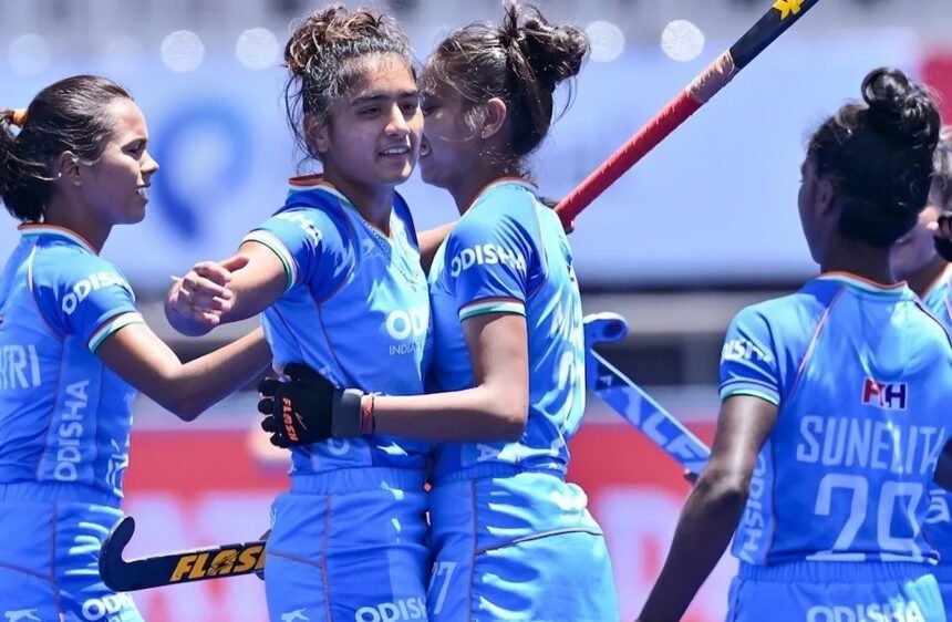 The Indian Junior Women’s Hockey Team is defeated by Germany once more